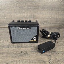 Blackstar Fly 3 Bass Guitar Portable Mini Amp W/ Power Supply - Tested Works