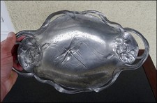 ANCIENNE CORBEILLE ART NOUVEAU LIBELLULE JUVENTA PRIMA METAL JUGENDSTILL WMF