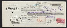 PARIS (XIX°) FACTORY de COUVRES-LITS wouatés "LE COUVERT-LIT S.A." in 1951