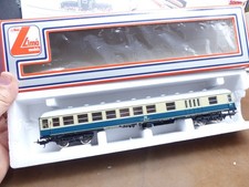 LIMA - Cream and Turquoise DB Pass.ri Car - MIXED 2nd Class and Trunk-309336-HO