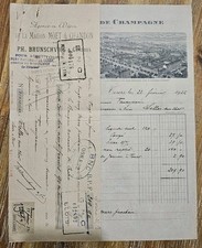 Rare Entête Facture 1922