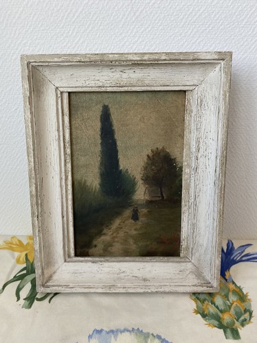 Ancienne peinture toile - peinture,