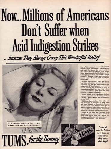 Tums acid indigestion tummy - acid,