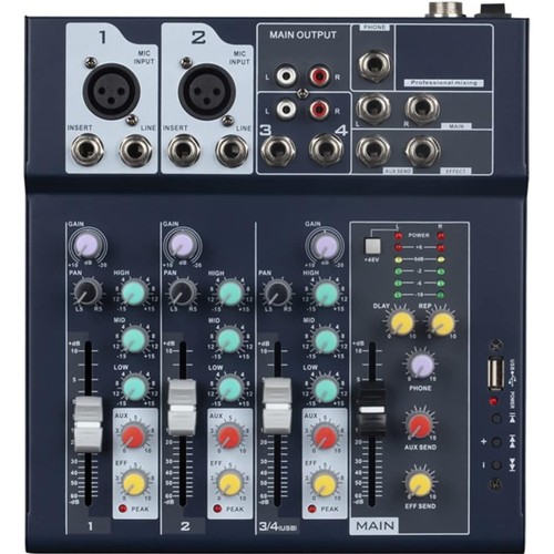 Mixer professionnel canaux 2 - professionnel,