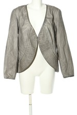 ADIA FASHION Veste en cuir synthétique Dames Veste T EU 42 gris clair