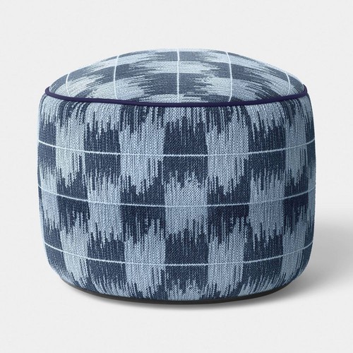 X20 ikat woven - 14"x20", round