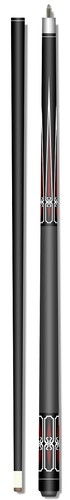 Queue billard black king - black,
