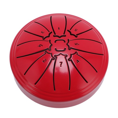 Mini steel tongue drum - steel, 4