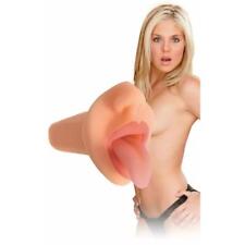 Realistic Fake Mouth Vibrating Male Masturbator Penis Stimulator Mouth Toy