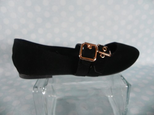 Bamboo women black flats - bamboo, women's