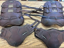 Equifit CWD Luxe Leather Jumping Boots Set Of 4 Size 3 M/L