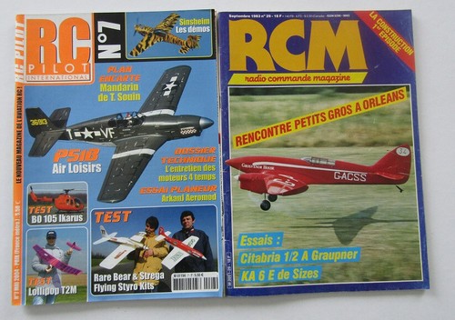 Aéromodelisme revues rcm - aéromodelisme,