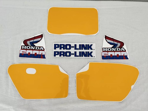 Honda 600 1985 plaque us - honda, xr