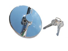 Chrome fuel cap for Opel Manta A, Ascona A, Rekord D Commodore B
