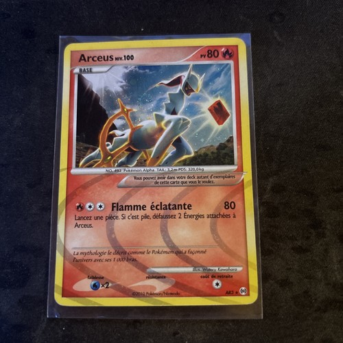 Carte pokémon arceus - carte,