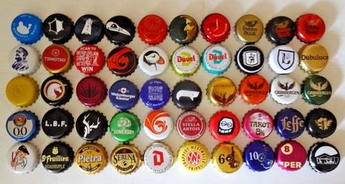 Lot capsules de bière - de,