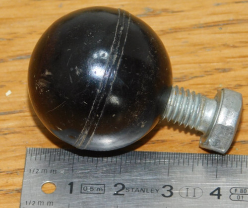 Ancien poignee boule - boule, bakelite