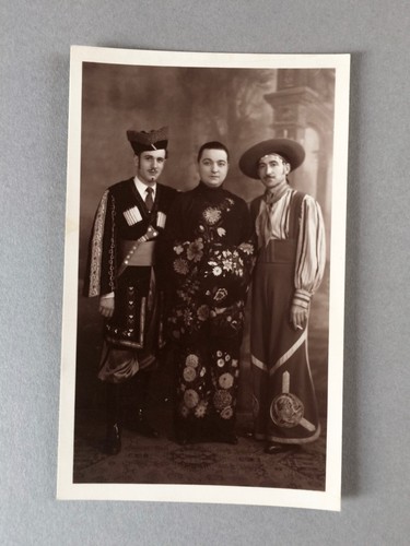Carte photo ancienne homme - photo,