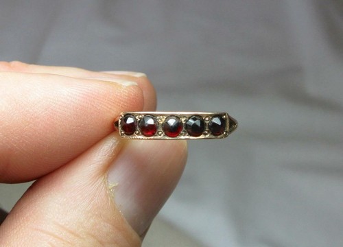 Bohemian garnet 10k - bohemian,