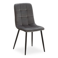 Chaise de salle manger velours