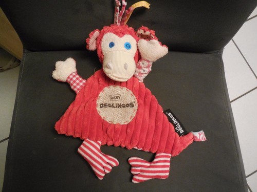 116 doudou plat - singe, bogos