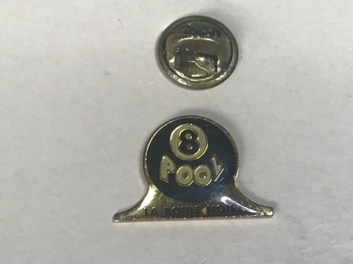 Pins boule noire pool 8 - boule,