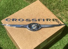 Chrysler Crossfire Trunk Lid Emblem Set Letters Badge '04-08 Rear Lettering OEM