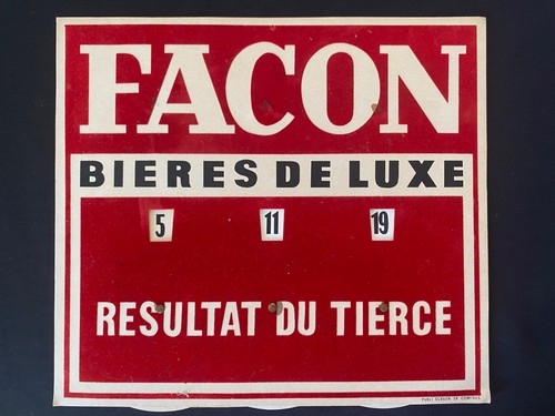 Ancien carton biere - ancien,