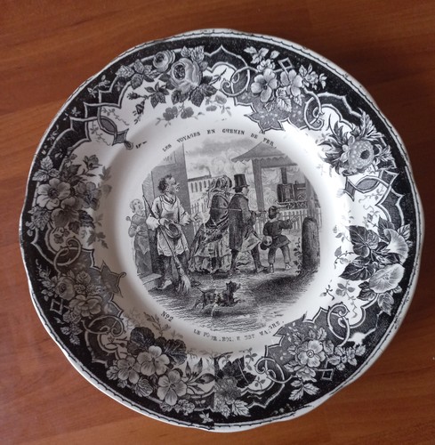 Assiette creil montereau - assiette, et