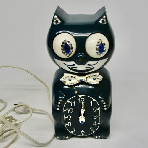 Vintage kit cat klock - cat, clock