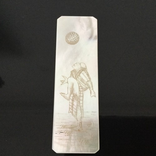 Jeton ancien nacre chine - ancien,