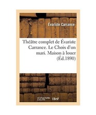 Théâtre Complet de Évariste
