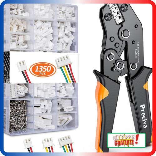Pince sertir avec 1350pcs - , À