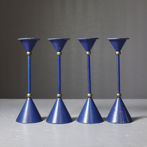 Lot bougeoirs vintage - de,