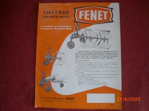Ancien prospectus - ancien,