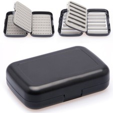 Bo?te �� mouches de p��che �� la mouche double face avec insert en mousse qui t