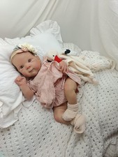 Adorable Bébé reborn Bettie, Poupée Lourde Et Lestée, Faite Main ❤️