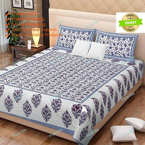 Drap lit double - lit,