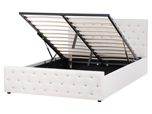 Lit avec rangement tissu - lit,