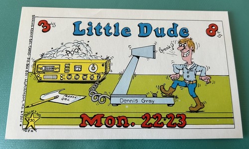 Radio qsl post - post, card
