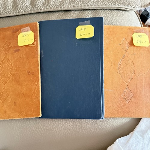Rare lot livres manuscrits - 3,