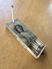 PROSTITUTE BROTHEL match CANDLES Oddity Oddities Antique France