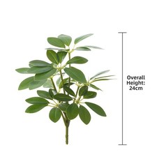 Plantes artificielles vertes PVC pour photographie décoration mariage et maison