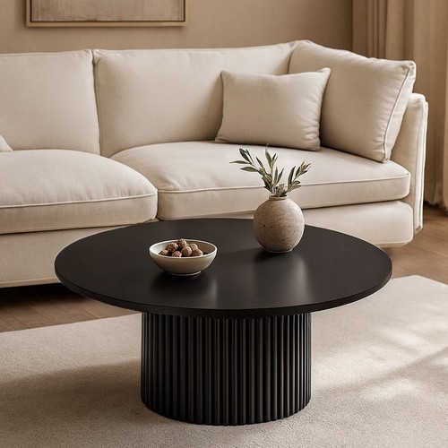 Pierre table basse ronde - basse,