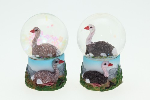 Boule brillante autruche 2fach - brillante,