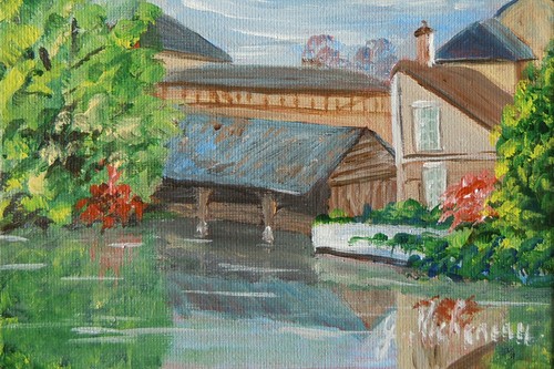 Tableau lavoir lavardin - de,