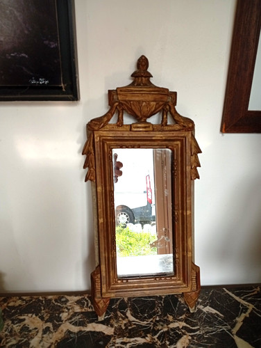 Petit miroir ancien style - miroir,