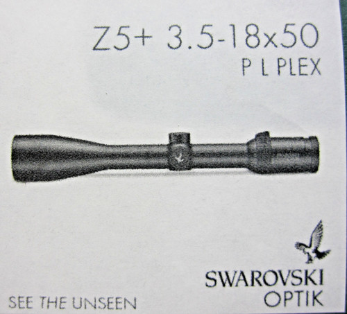 Swarovski 5 18x50mm - swarovski, 3.5-18x50mm