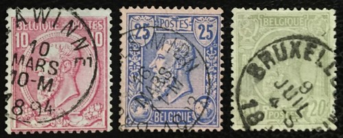 Belgique 1884 timbre - belgique,