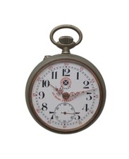 *HH* Antique Rosskopf Dubois Freres 1930 Int. Exhibition Pocket Watch